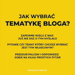 A Ty wybrałeś już swój temat?
#temat #bloga #zakladamybloga #jakblogowac #blogujęszczerze #bloguj #blogujlepiej #wordpress #jakzacząć #pigułkiwiedzy